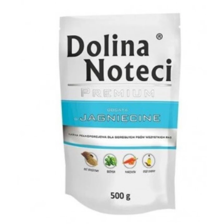 DOLINA NOTECI Premium - mokra karma dla psa bogata w jagnięcinę 500 g
