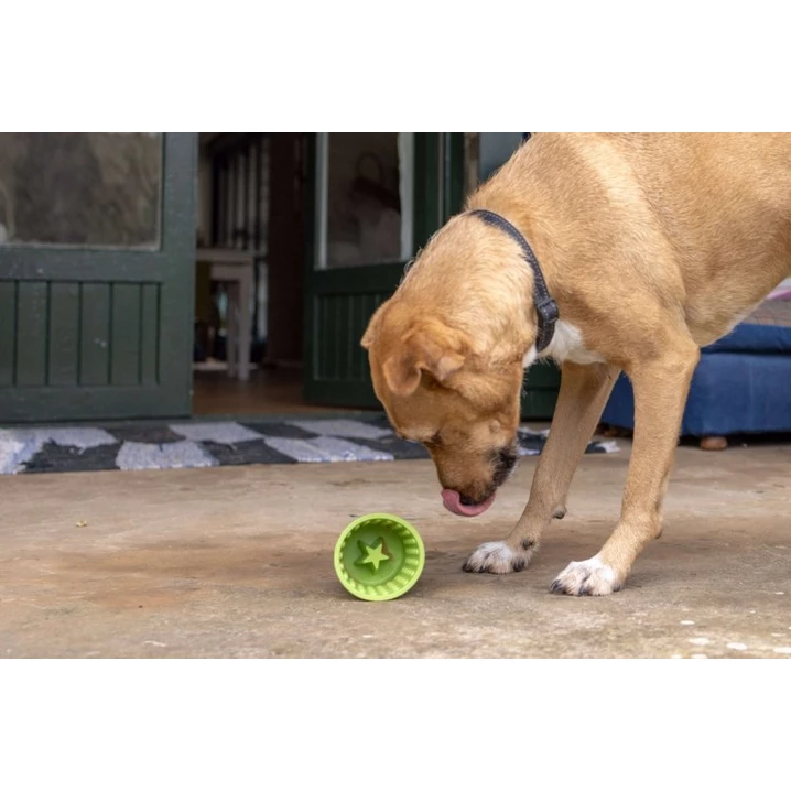 LICKIMAT Yoggie Pot - zabawka w kształcie garnuszka dla psa, do wypełnienia jedzeniem, turkus - 6
