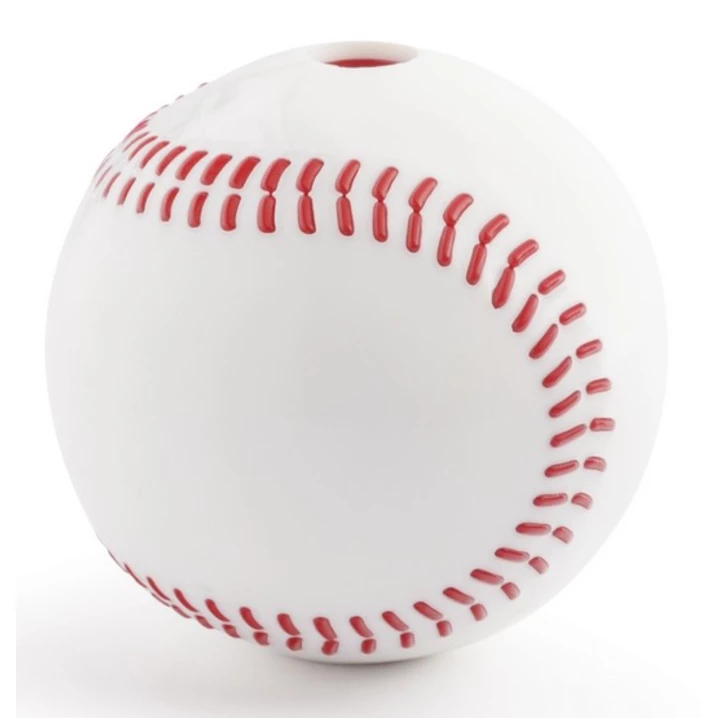 PLANET DOG Orbee-tuff Baseball - niezwykle wytrzymała piłka dla psa z otworem na smakołyki 7,5 cm