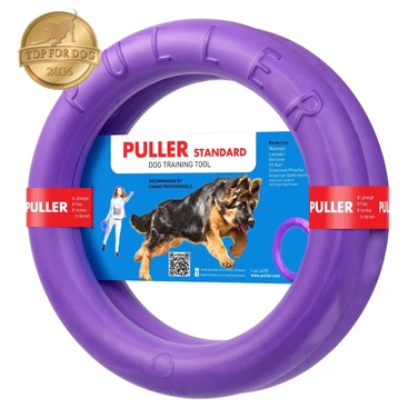 PULLER - lekkie i wytrzymałe ringo dla psa z pianki, standard