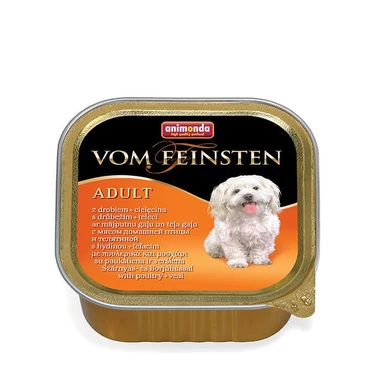 ANIMONDA Vom Feinsten Classic - pasztecik dla psów dorosłych z drobiem i cielęciną 150 g