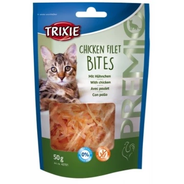 TRIXIE Premio Chicken Filet Bites - drobniutkie paseczki z kurczaka dla kota 50g
