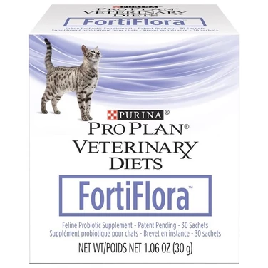 PURINA PRO PLAN Veterinary Diets FortiFlora - probiotyk dla kota 30 saszetek