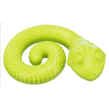 TRIXIE Snack-Snake - zabawka wąż na przysmaki z miękkiej gumy