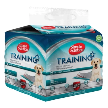SIMPLE SOLUTION Puppy Training Pads - chłonne podkłady higieniczne dla szczeniąt 30 szt.
