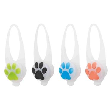 TRIXIE Flasher - silikonowa zawieszka LED/światełko dla średnich i małych psów różne kolory