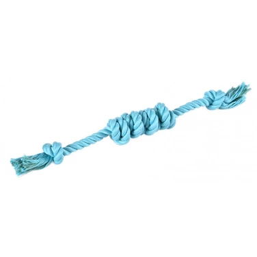 BARRY KING - bawełniany, miękki sznur dla psa, turkusowy 47 cm