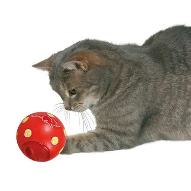 TRIXIE kula smakula dla kota  z regulowanym otworem, zabawka na karmę i smakołyki - 2