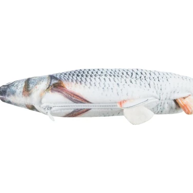 TRIXIE Wriggly Fish - podskakująca, pluszowa ryba dla kota 30cm - 4