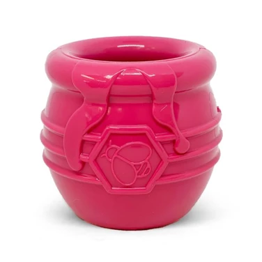 SODA PUP Honey Pot - zabawka garnuszek dla psa do wypełniania jedzeniem, różowa
