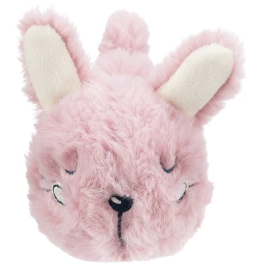 TRIXIE Junior - pluszowy króliczek z gumowym gryzakiem, cicha zabawka dla szczeniaka lub małego psa, bez piszczałek - 3