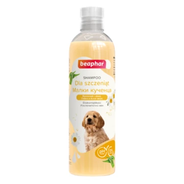 BEAPHAR shampoo dla szczeniąt - szampon dla szczeniąt z rumiankiem i aloesem 250ml