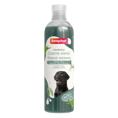 BEAPHAR shampoo czarna sierść - szampon dla psa z szałwią i aloesem 250ml
