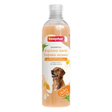 BEAPHAR shampoo brązowa sierść - szampon dla psa z miodem manuka i aloesem 250ml