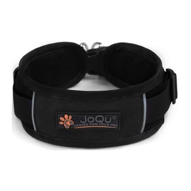 JOQU Extreme Collar - szeroka obroża dla psa, wytrzymała i bardzo wygodna, czarna