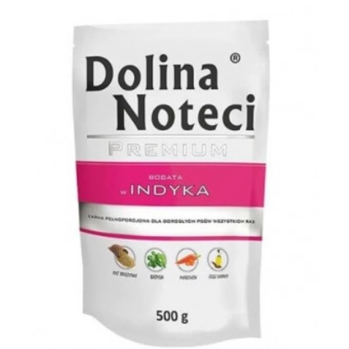 DOLINA NOTECI Premium - mokra karma dla psa bogata w indyka 500 g