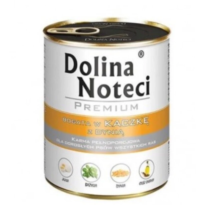 DOLINA NOTECI Premium - mokra karma dla psa bogata w kaczkę 800g