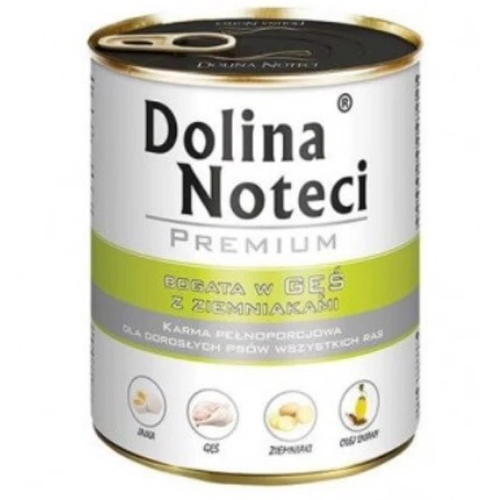 DOLINA NOTECI Premium - mokra karma dla psa bogata w gęś 800g