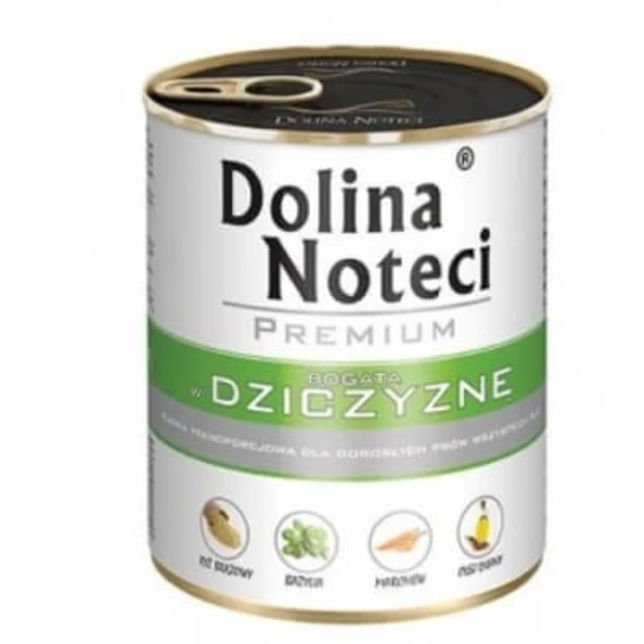 DOLINA NOTECI Premium - mokra karma dla psa bogata w dziczyznę 800g