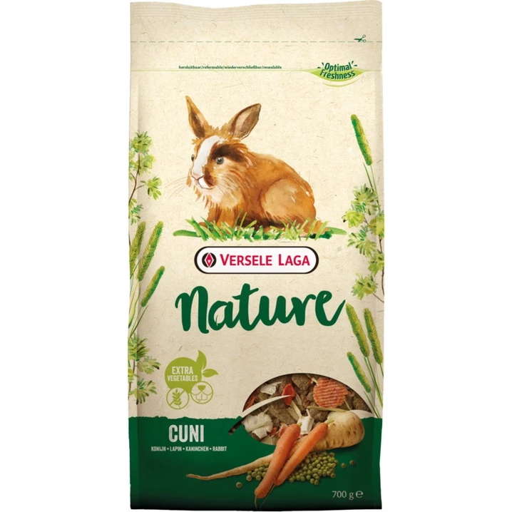 VERSELE LAGA Cuni Nature - kompletny pokarm dla królików 700g