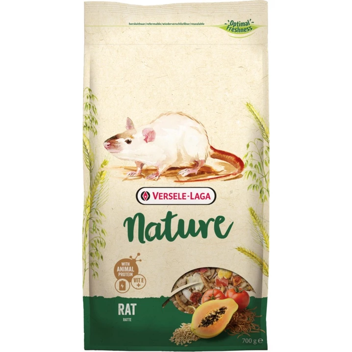 VERSELE LAGA Rat Nature - kompletny pokarm dla szczurów 700g