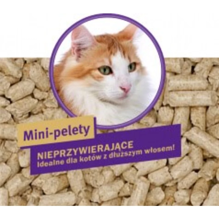 CAT'S BEST Smart Pellets - zbrylający żwirek drewniany dla kotów długowłosych 10 l - 2