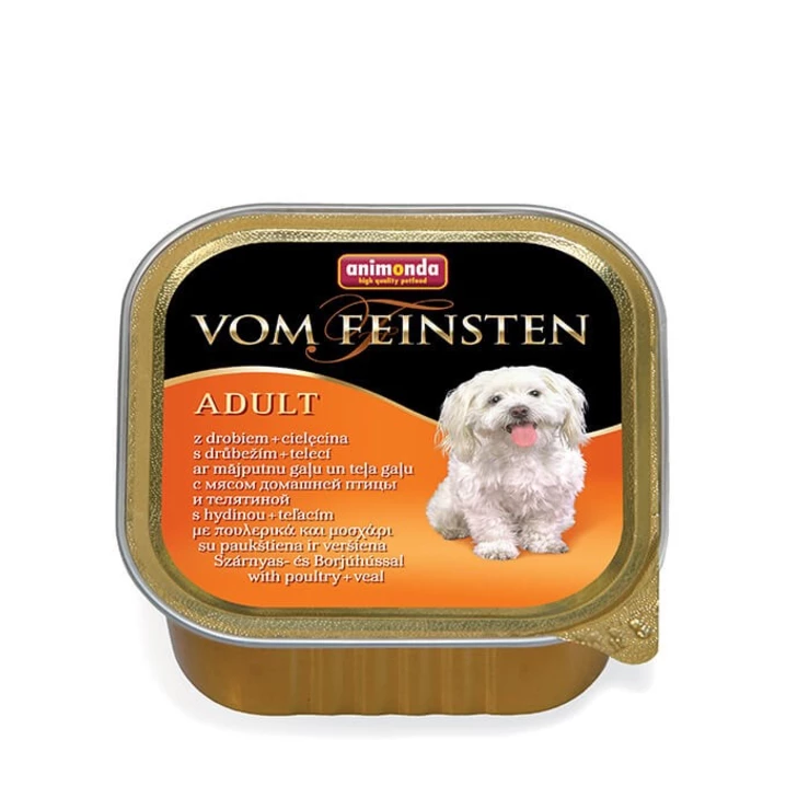ANIMONDA Vom Feinsten Classic - pasztecik dla psów dorosłych z drobiem i cielęciną 150 g