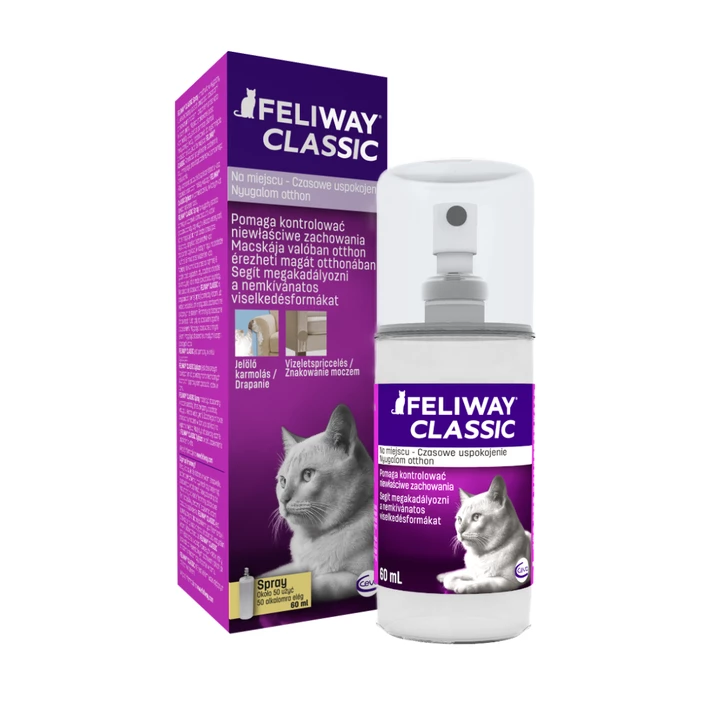 CEVA Feliway Spray - feromony uspokajające dla kotów w sprayu 60 ml