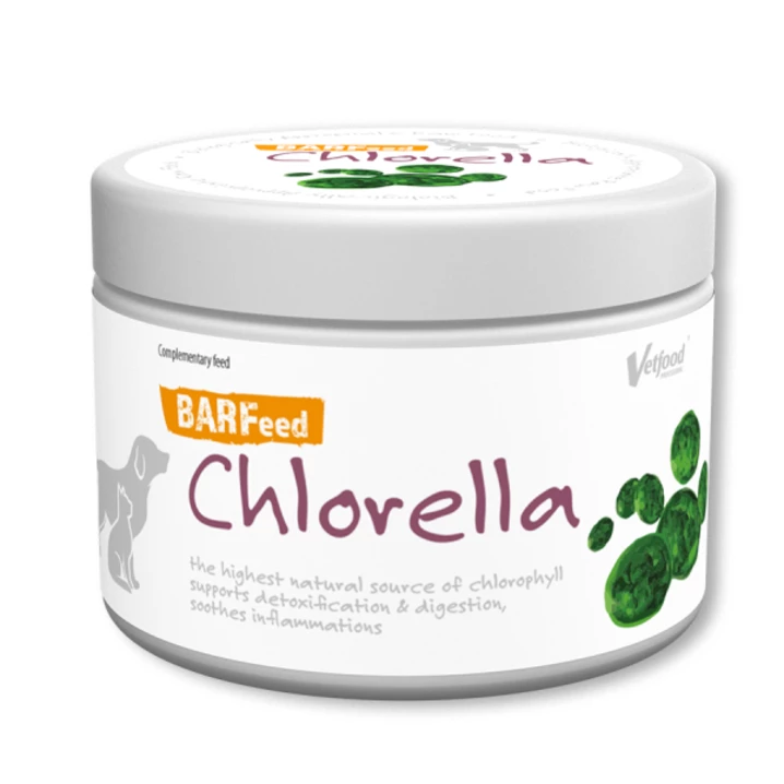 VETFOOD BARFeed Chlorella - najbogatsze źródło chlorofilu 200g (DATA WAŻNOŚCI: 22.09.2025)