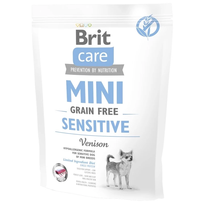 BRIT CARE Mini Sensitive - sucha karma dla psów ras małych, wrażliwych 