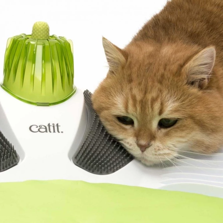 CATIT Senses Wellness Center - legowisko i masażer z kocimiętką dla kota - 4