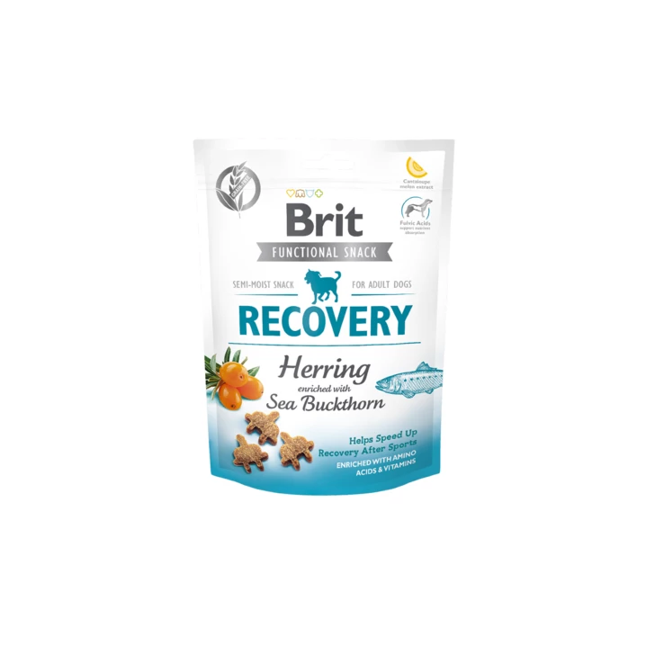 BRIT Functional Snack Recovery - przysmaczki dla psów ze śledziem i  rokitnikiem 150 g