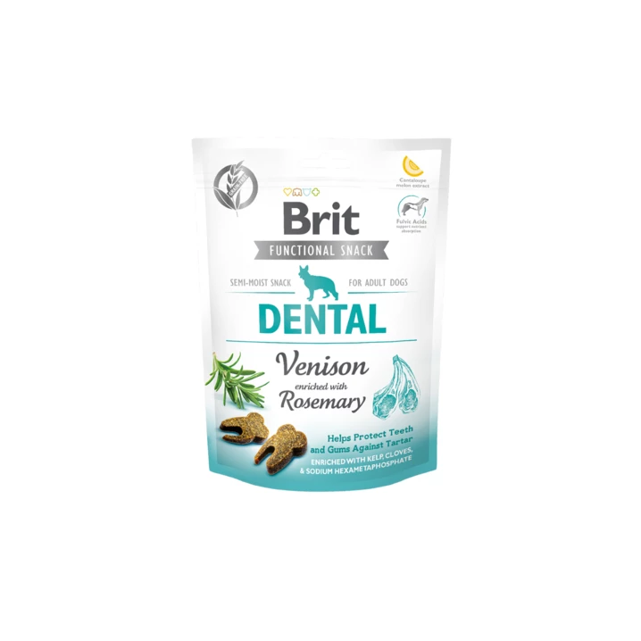 BRIT Functional Snack Dental - przysmaczki dla psów z dziczyzną i rozmarynem 150 g