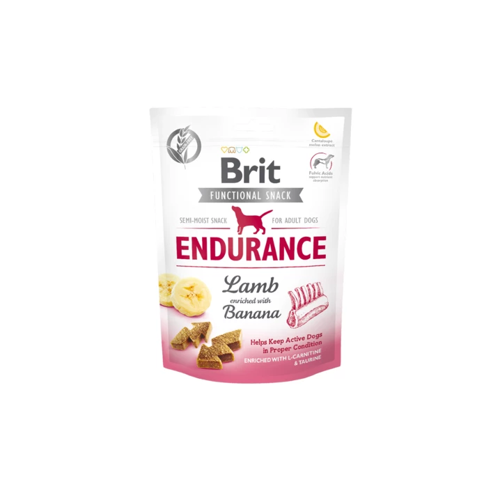 BRIT Functional Snack Endurance - przysmaczki dla psów z jagnięciną i bananem 150 g