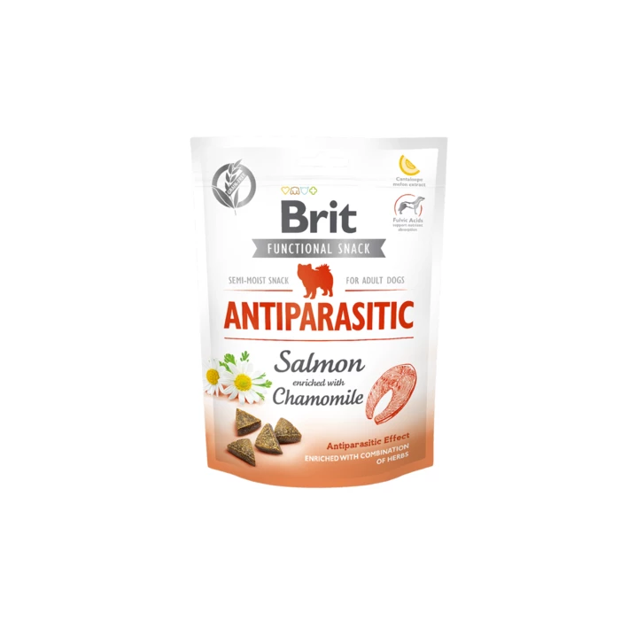 BRIT Functional Snack Antiparastic - przysmaczki dla psów z łososiem i rumiankiem 150 g