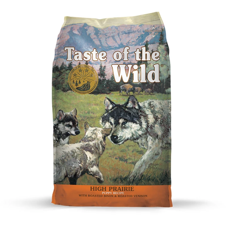TASTE OF THE WILD High Prairie - bezzbożowa, sucha karma dla szczeniąt, bizon i dziczyzna 2kg