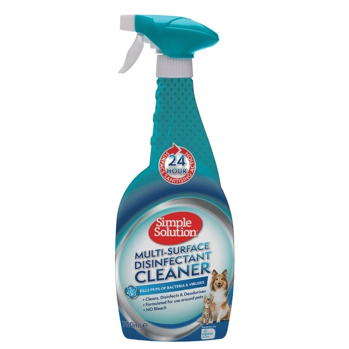 SIMPLE SOLUTION Multi-Surface Disinfectant Cleaner - preparat do dezynfekcji 750ml