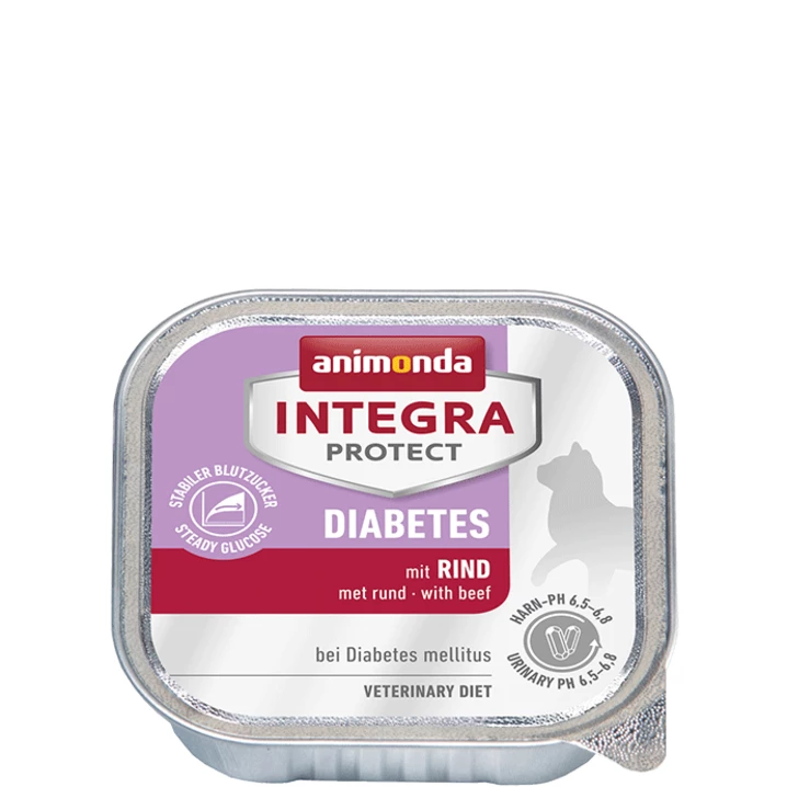 ANIMONDA Integra Protect Adult Diabetes - karma mokra dla kotów z cukrzycą - wołowina 100 g