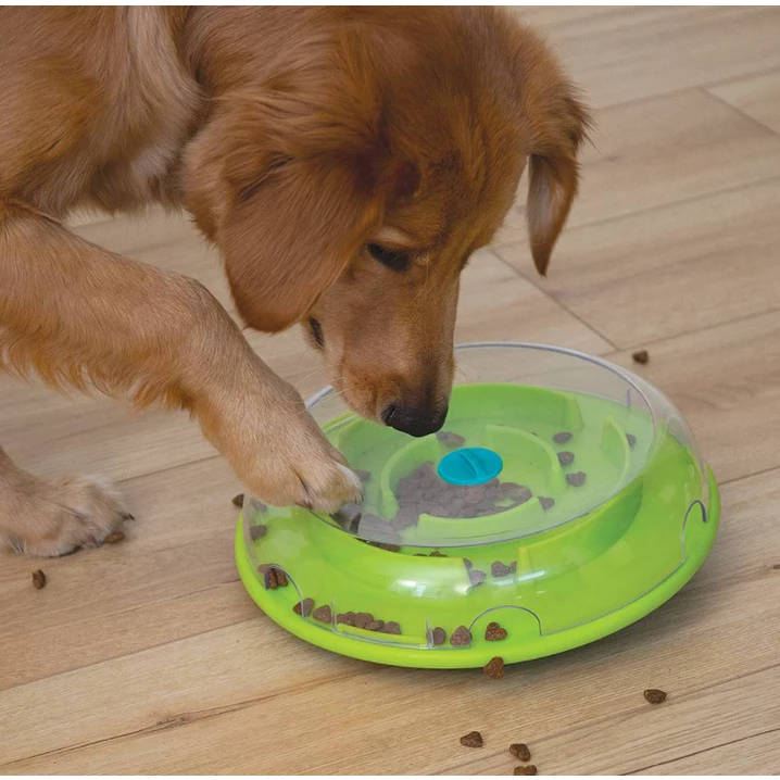 OUTWARD HOUND Nina Ottosson Wobble Bowl - zabawka interaktywna, łamigłówka dla psa, poziom 1 - 3