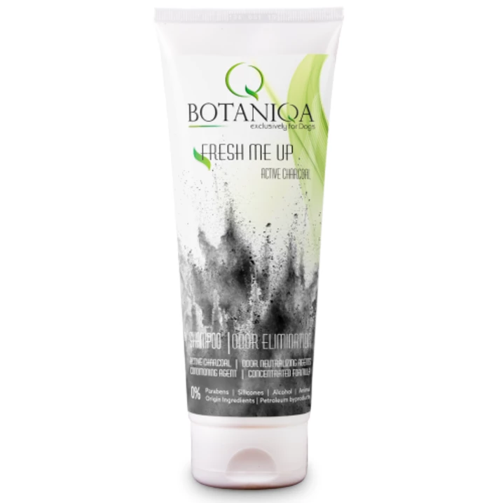 BOTANIQA Fresh me up - szampon dla psów z węglem aktywnym, eliminujący przykry zapach sierści 250 ml