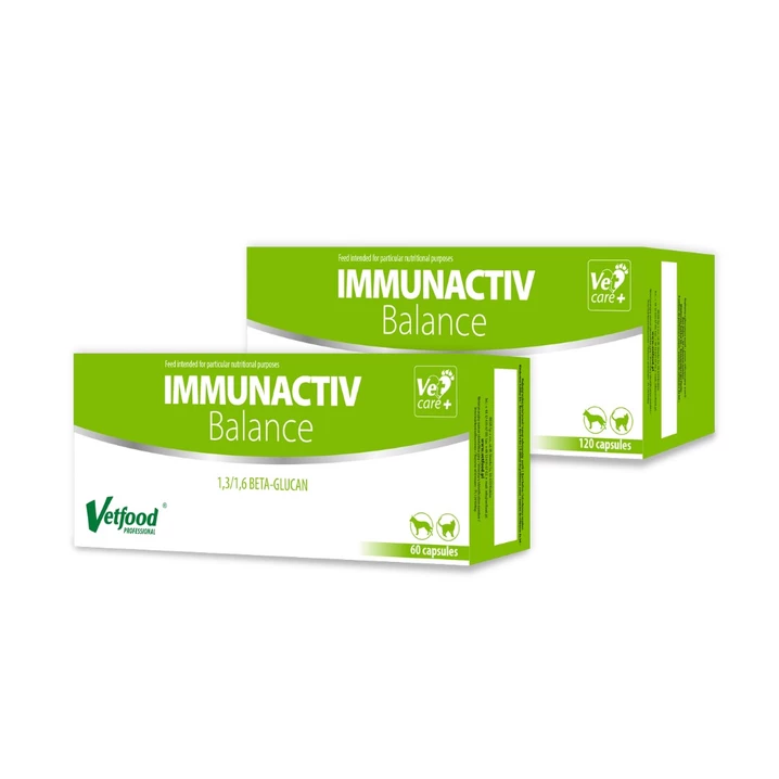 VETFOOD Immunactiv Balance - preparat wspomagający odporność 60 kapsułek