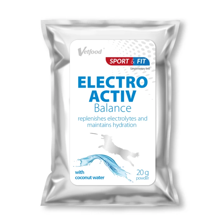 VETFOOD Electroactiv Balance - elektrolity dla psów i kotów, saszetka 20g