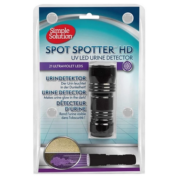 SIMPLE SOLUTION Spot Spotter UV Pet Urine Detector - latarka UV do wykrywania plam moczu