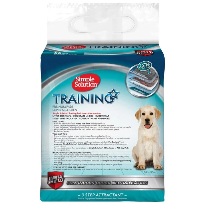 SIMPLE SOLUTION Puppy Training Pads - chłonne podkłady higieniczne dla szczeniąt 56 szt. - 2