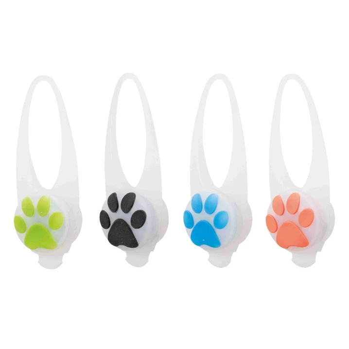 TRIXIE Flasher - silikonowa zawieszka LED/światełko dla średnich i małych psów różne kolory