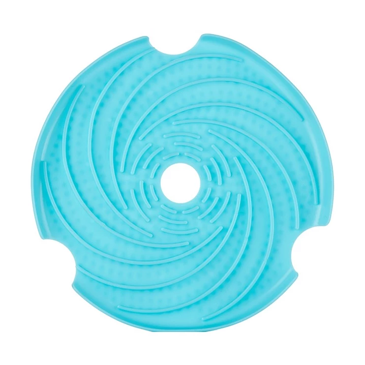 PET DREAMHOUSE LICK FRISBEE BLUE - frisbee i mata do wylizywania dla psa kompatybilna z miską SPIN, niebieski - 4