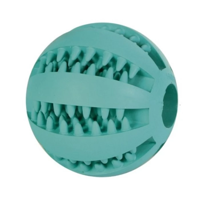 TRIXIE Denta Fun - miętowa piłka dla psa do ukrywania smakołyków, gryzak dentystyczny - 2