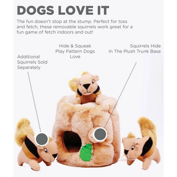 OUTWARD HOUND ukryte wiewiórki - radosna i niezwykle pomysłowa zabawka dla psa  - 2