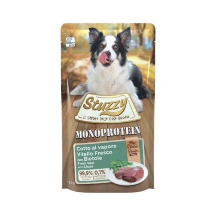 STUZZY Monoprotein - monobiałkowa, bezzbożowa karma dla psa, cielęcina 150g