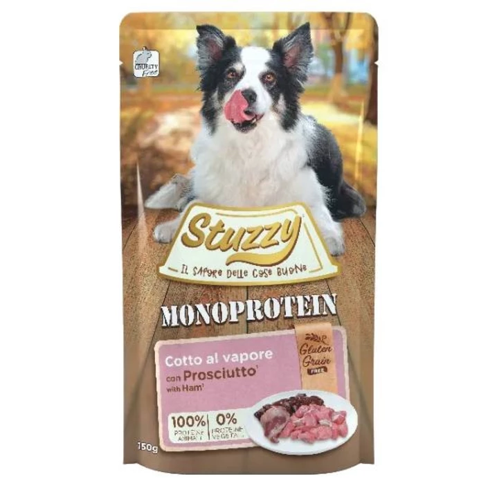 STUZZY Monoprotein - monoproteinowa, bezzbożowa karma dla psa, wieprzowina 150g